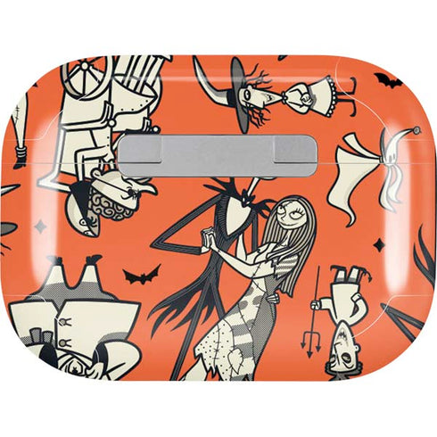 Disney The Nightmare Before Christmas Character Pattern print Apple AirPods Pro Skin